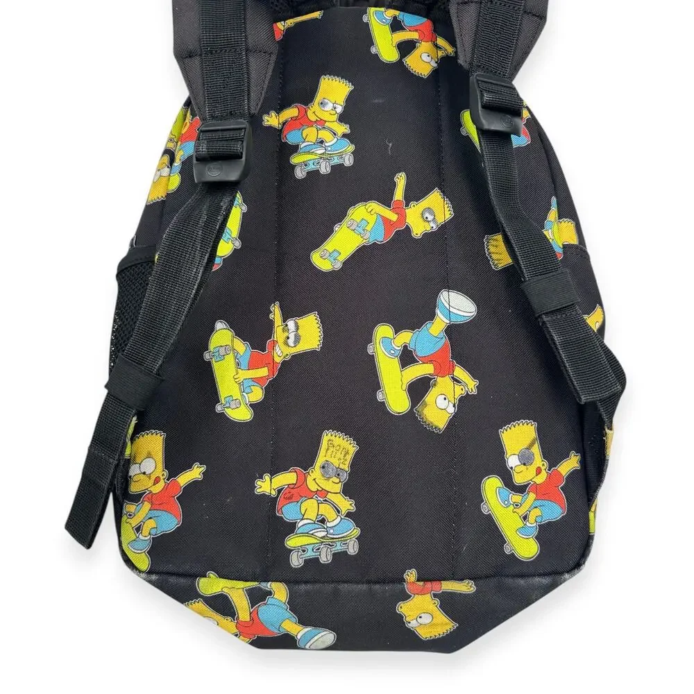 Herschel Supply Co. x The Simpsons Bart Classic XL Black School Backpack Bag - Picture 7 of 10